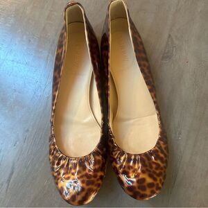 J. Crew CeCe Tortoise, Ballet Flats.